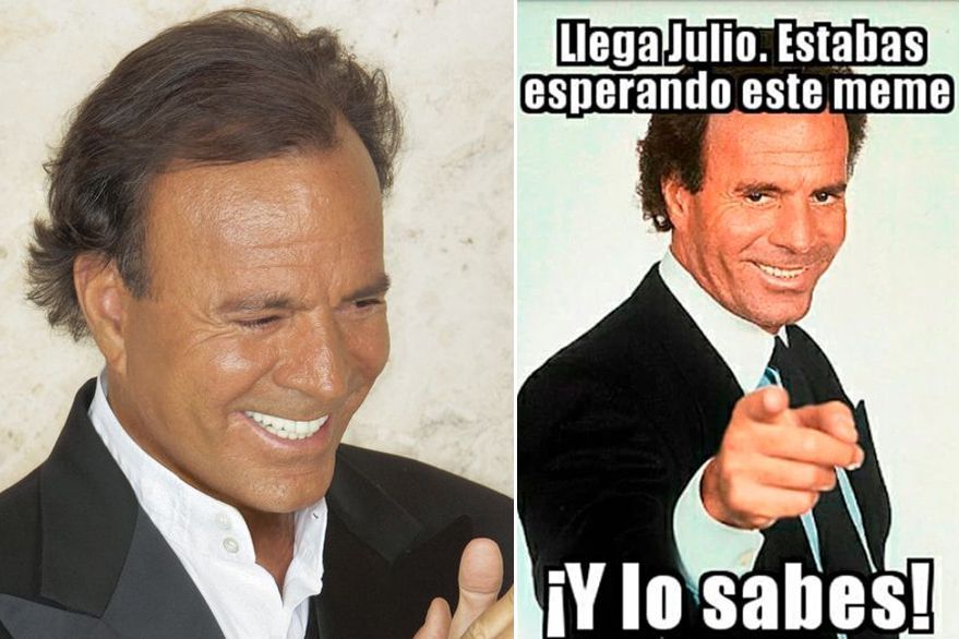 A Días De Finalizar Junio Las Redes Sociales Explotaron Con Los Memes De Julio Iglesias Diario