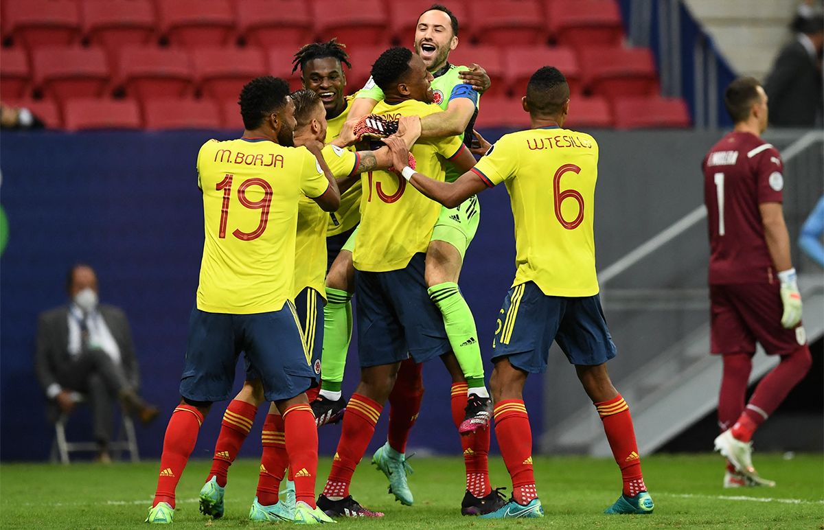 Colombia eliminó a Uruguay en los penales y está en semifinales de la