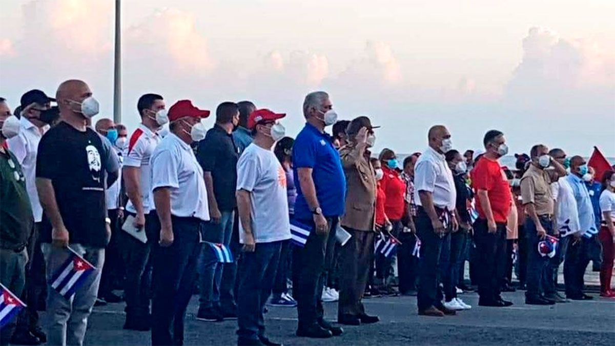 El Régimen De Cuba Organizó Una Marcha A Seis Días De Las Protestas Contra El Gobierno Diario 9737