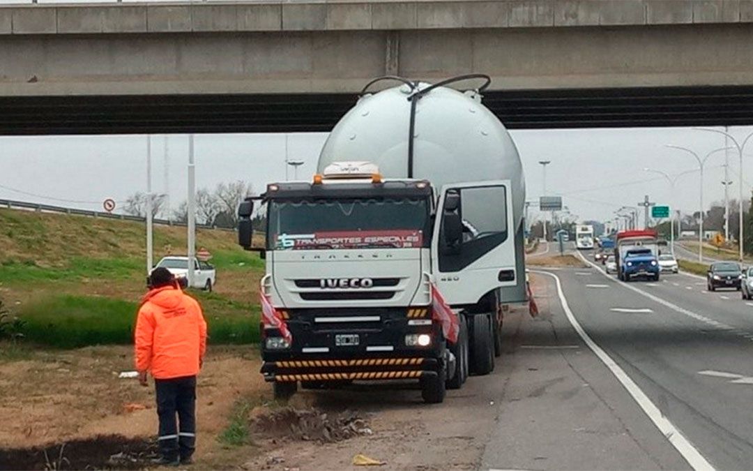 El camión atrapado 