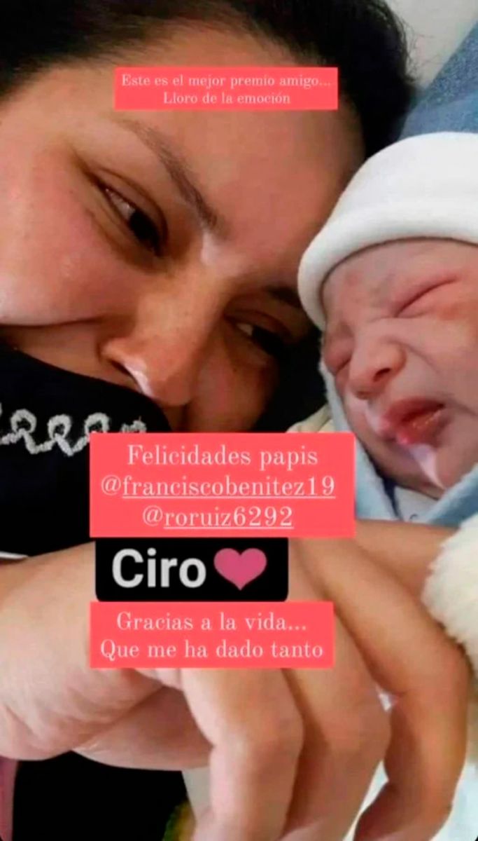 Naci Ciro el hijo de Francisco Ben tez ganador de La Voz