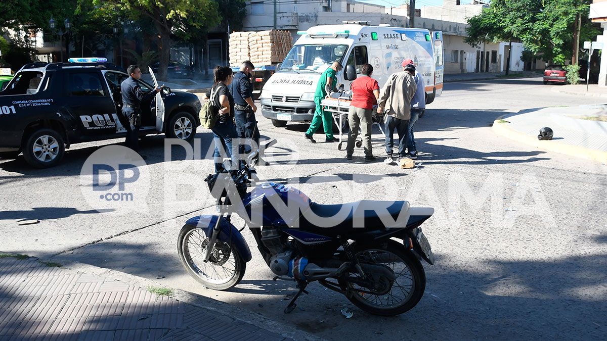 El SEASE en el lugar del accidente 