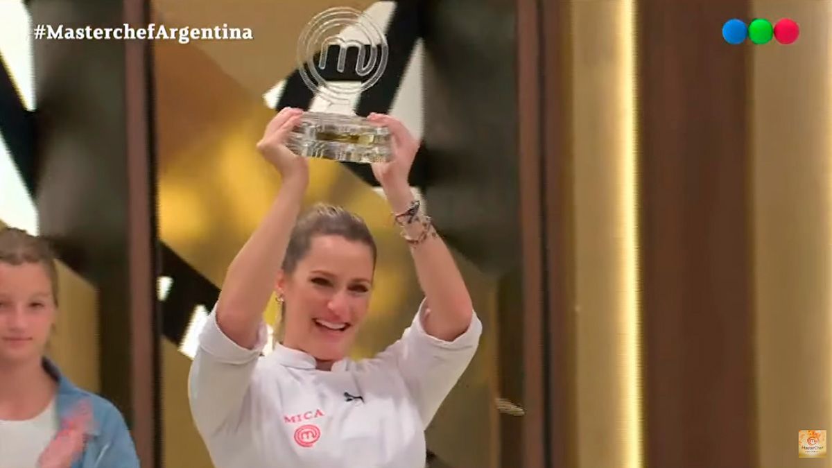 Mica Viciconte es la ganadora de Masterchef Celebrity Argentina