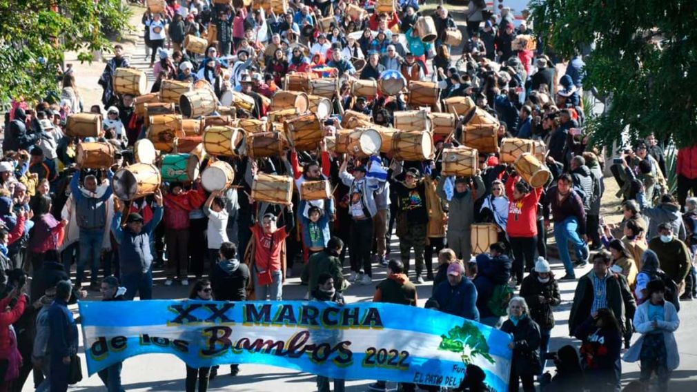 Marcha de los bombos 2022 