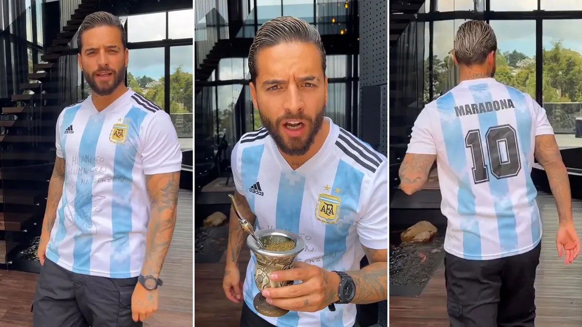 Con Un Mate En La Mano Maluma Anunci Su Regreso A La Argentina