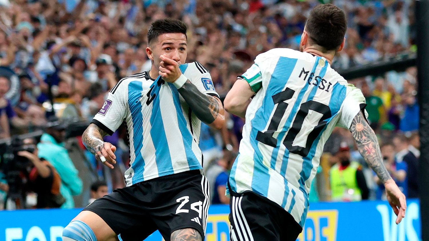 Pura Calidad Los Golazos De Messi Y Enzo Fernández Para La Victoria De La Argentina Diario