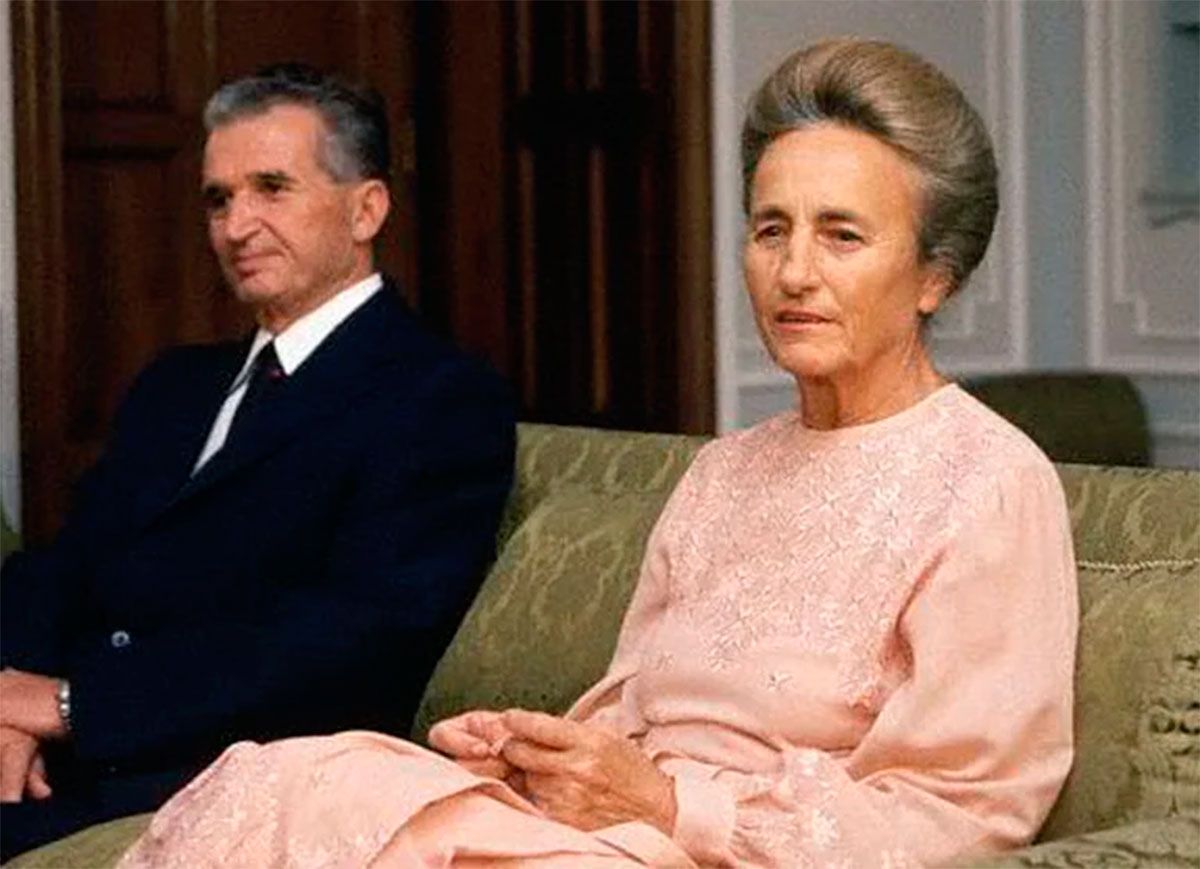 Nicolae y Elena Ceaucescu  