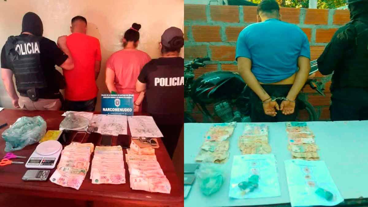 Detuvieron A Una Familia Narco En La Banda Y Secuestraron Drogas, Armas ...