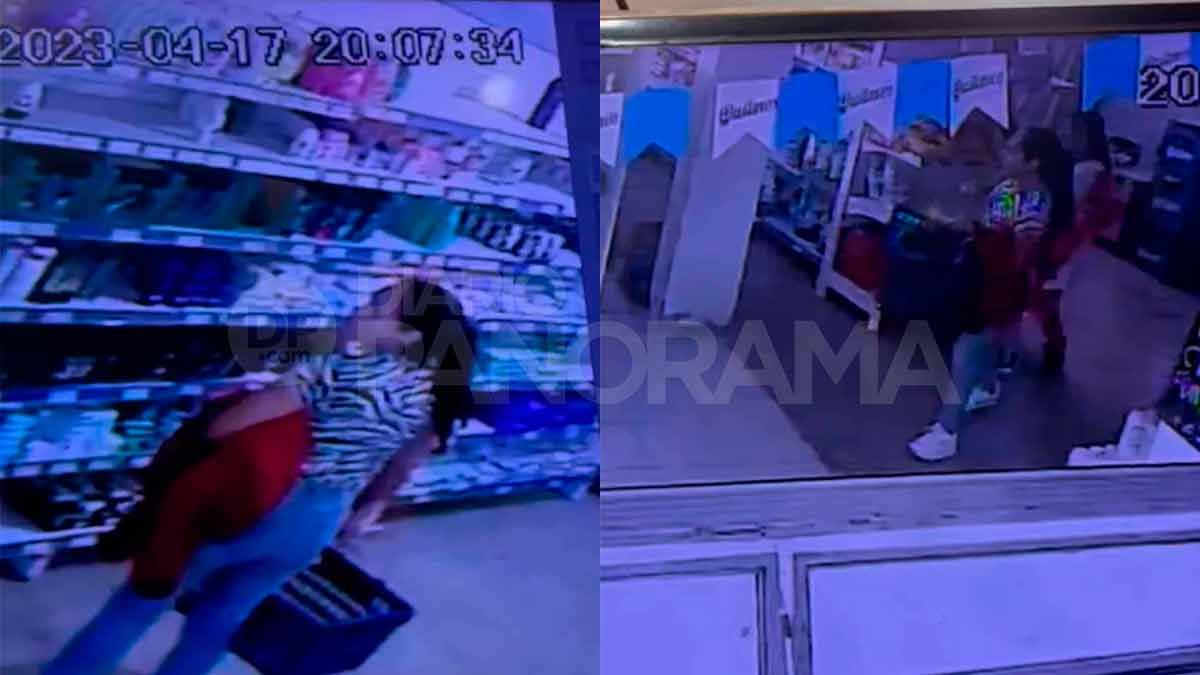 Indignante Video Una Mujer Utilizó A Una Niña Para Robar Mercadería En Un Supermercado De La 5921