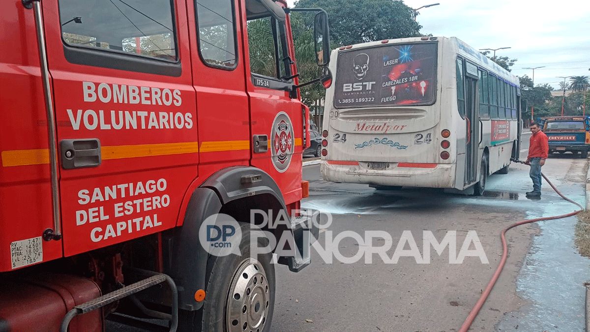 Un Principio De Incendio En Un Colectivo De La Línea 115 Obligó A ...