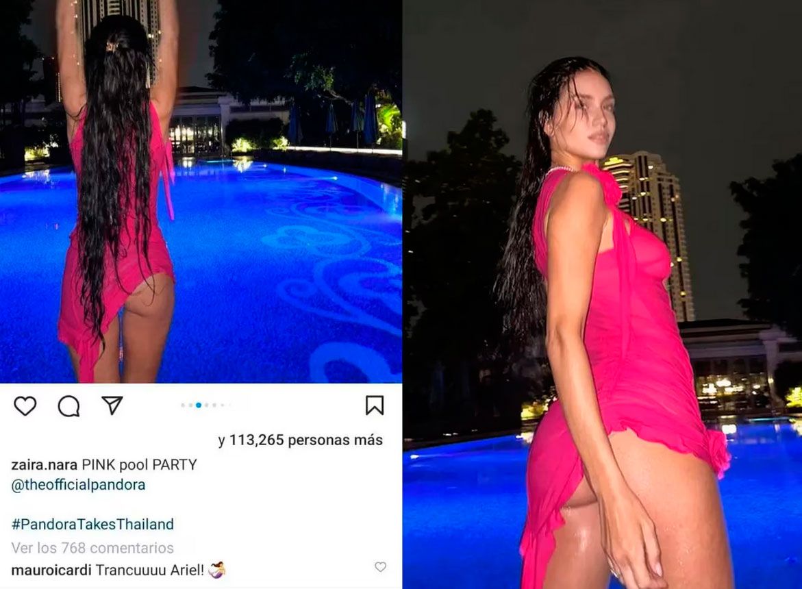 Zaira Nara hizo una sesión de fotos hot y recibió un picante mensaje de  Mauro Icardi - Diario Panorama Movil