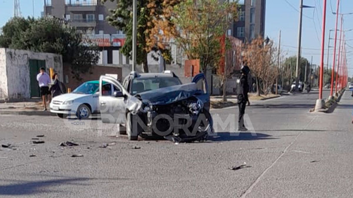 Así quedó la Renault Duster tras el impacto 