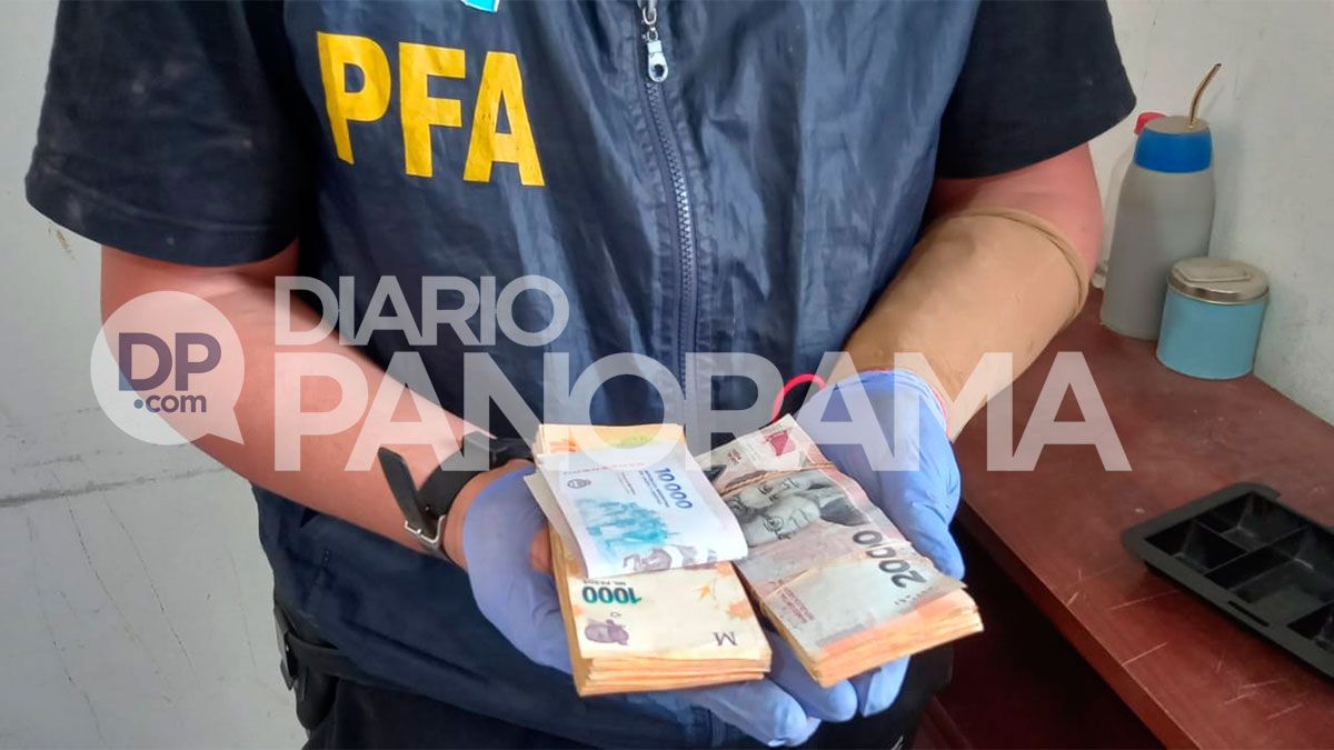 Dinero secuestrado 