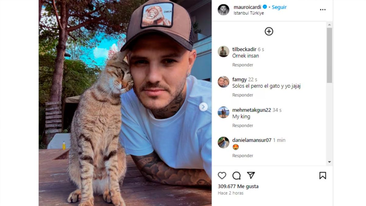 El posteo de Mauro Icardi 