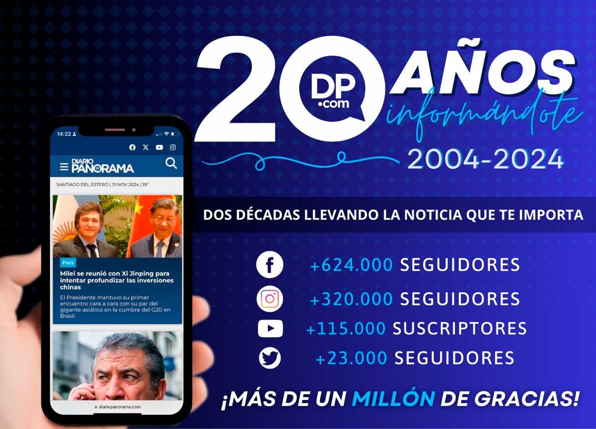 DP 20 años 