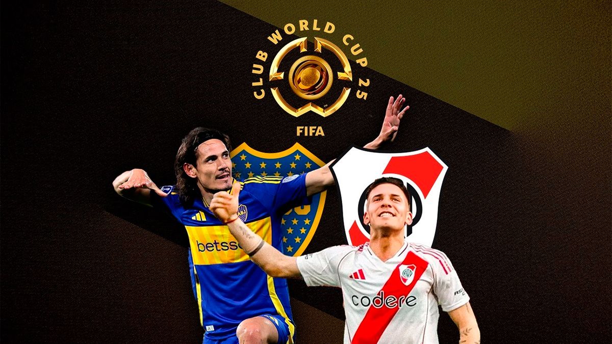 River y Boca ya conocen a sus rivales para el Mundial de Clubes 2025