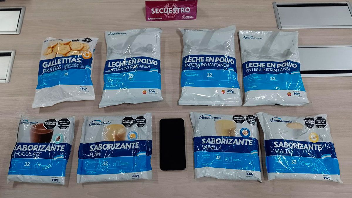 Alimentos secuestrados 