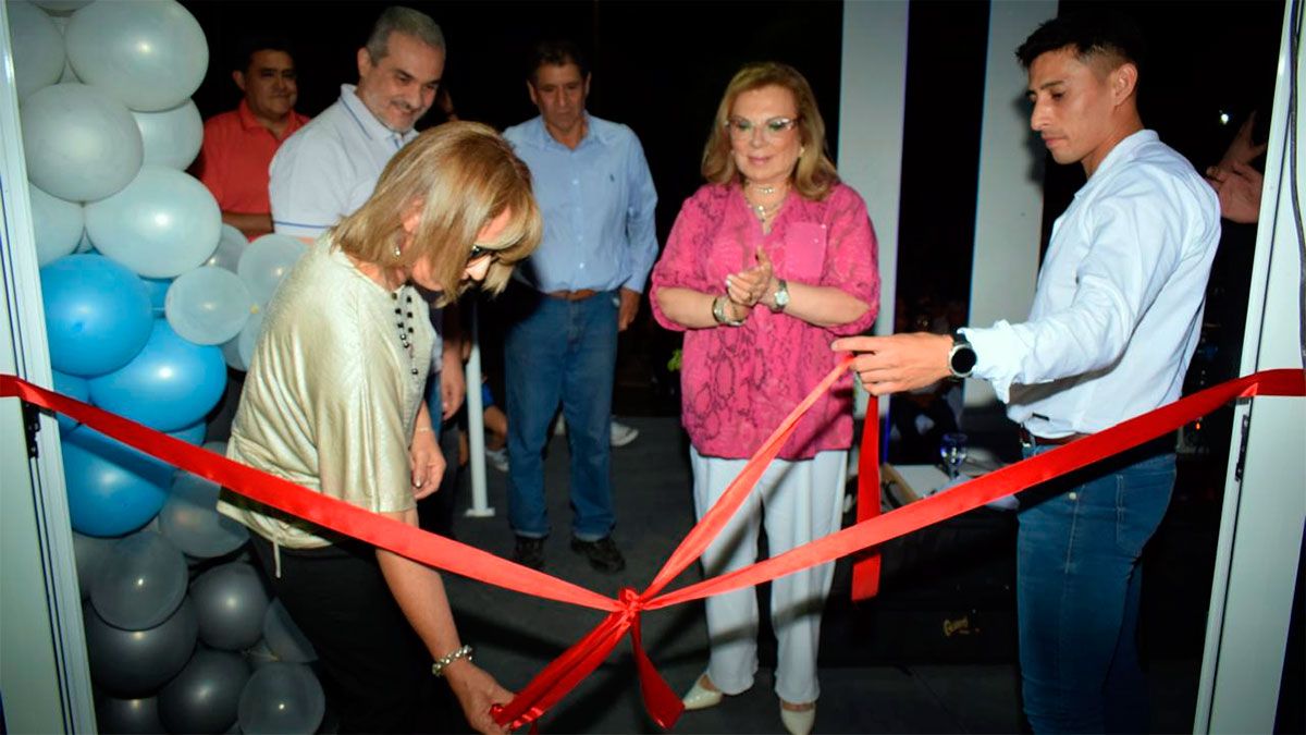 Inauguración de complejo deportivo 