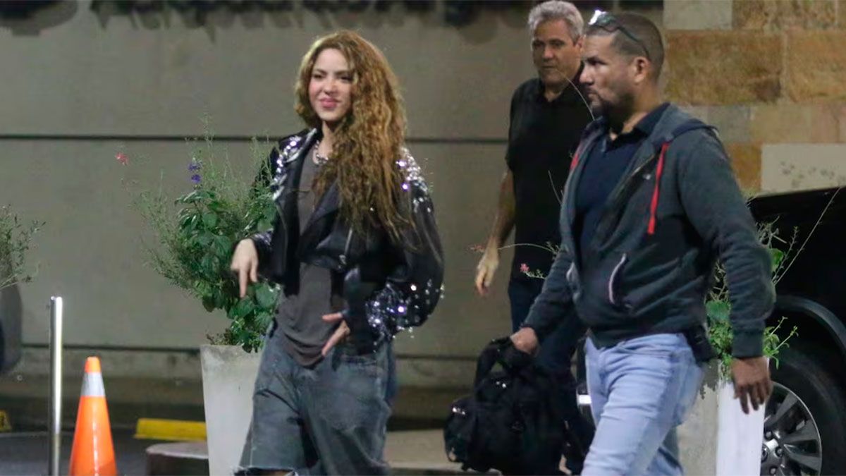 Shakira en Ezeiza 