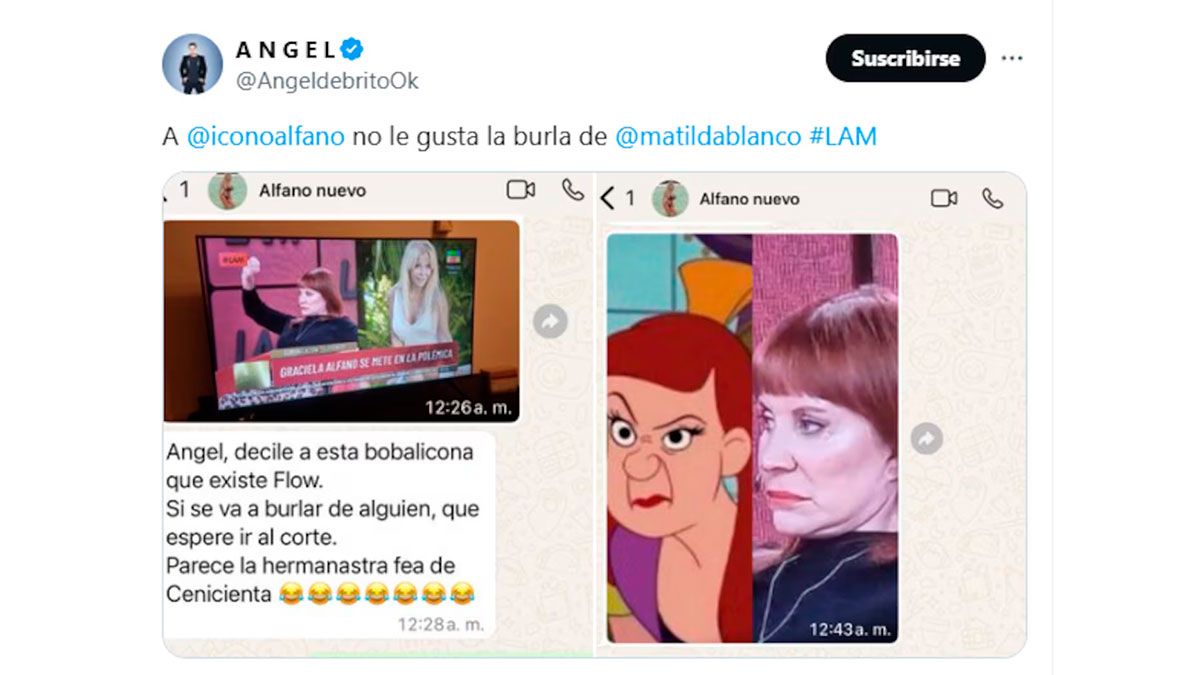 Tuit de Ángel de Brito 